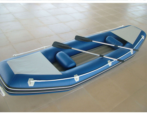 China Customized Inflatable Sea Kayak 2 Person Inflatable Boat With Airmat Floor supplier